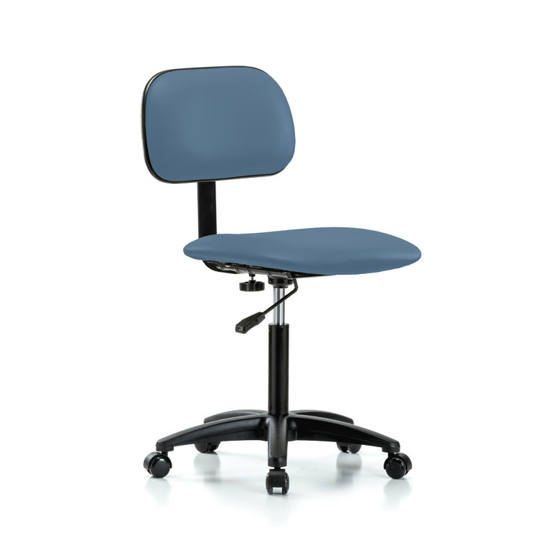 PERCH Lab Chair with Adjustable Backrest, Newport Fabric