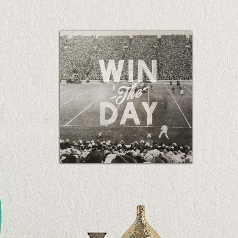 Win The Day by Heather Landis - Wrapped Canvas Print, 66.04 cm H x 66.04 cm W x 1.91 cm D