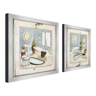 " Blue Bath " 2 - Pieces