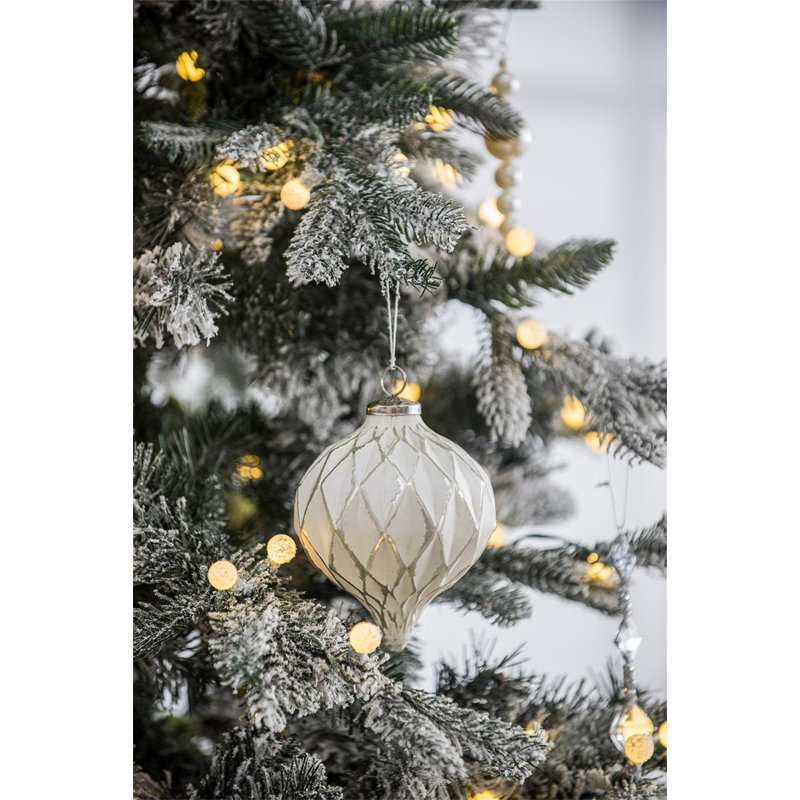 Ensemble de 6 boules de Noël, H 5,7 po x l 4 po x P 4 po, 6
