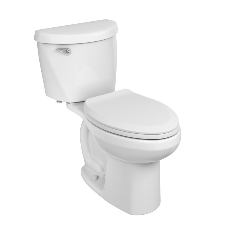 Colony3 Two-Piece 1.28 gpf Chair Height Elongated Toilet with Seat and Wax Ring
