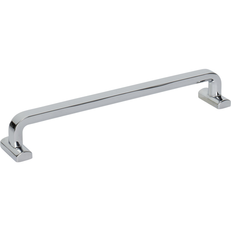 Harrison Bar Pull, Polished Chrome, 7 9/16" Center to Center