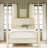 Abstract Solid Wood Four Poster Bed-18443499