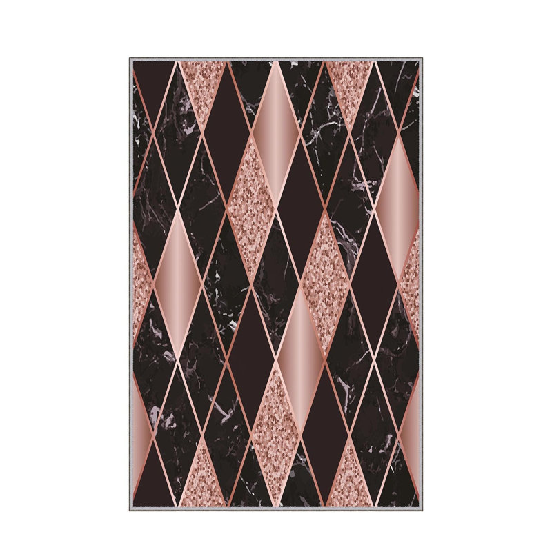 Premium Hall Carpet, 31.5 x 78.7 Inches | 100% Polyester, Antibacterial | 0.04 in Pile Height, Non-Slip Underside, Machine Washable | 3D Digital Printing | Ideal for Living Room & Entryway, Easy Maintenance
