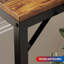 Console étroite avec station de charge - Table de canapé mince avec prises de courant et ports USB - Table d'appoint d'entrée avec tablette de rangement pour le salon, le couloir, la chambre à coucher - couleur rétro-978184448