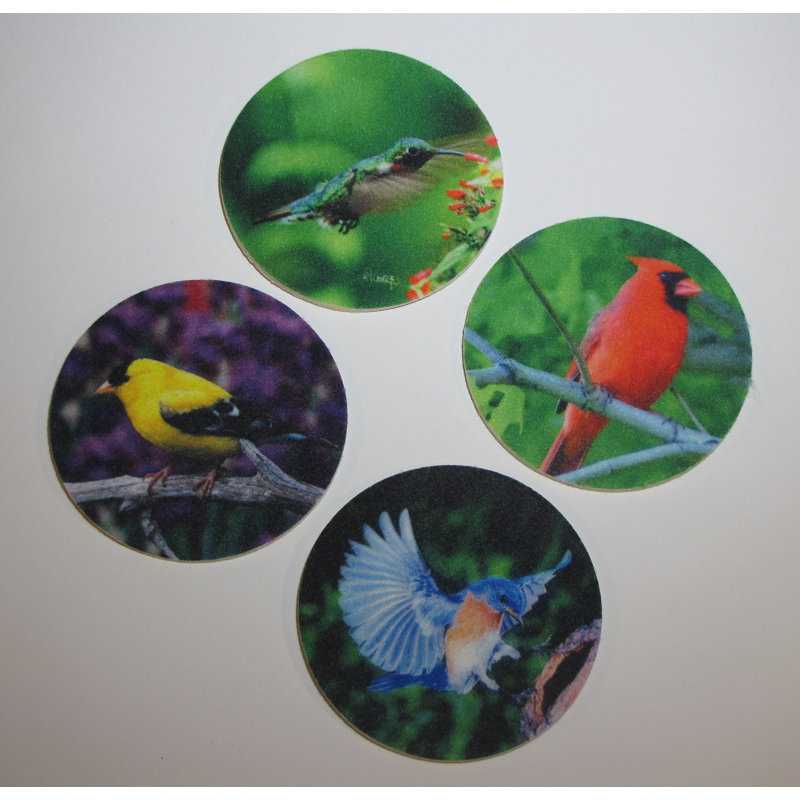 Polyester Round 1 Piece Coaster