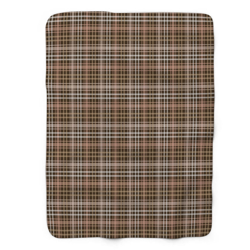 Couverture sherpa de qualité supérieure Peach Earth, Grand lit