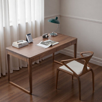 Bureau moderne en noyer noir