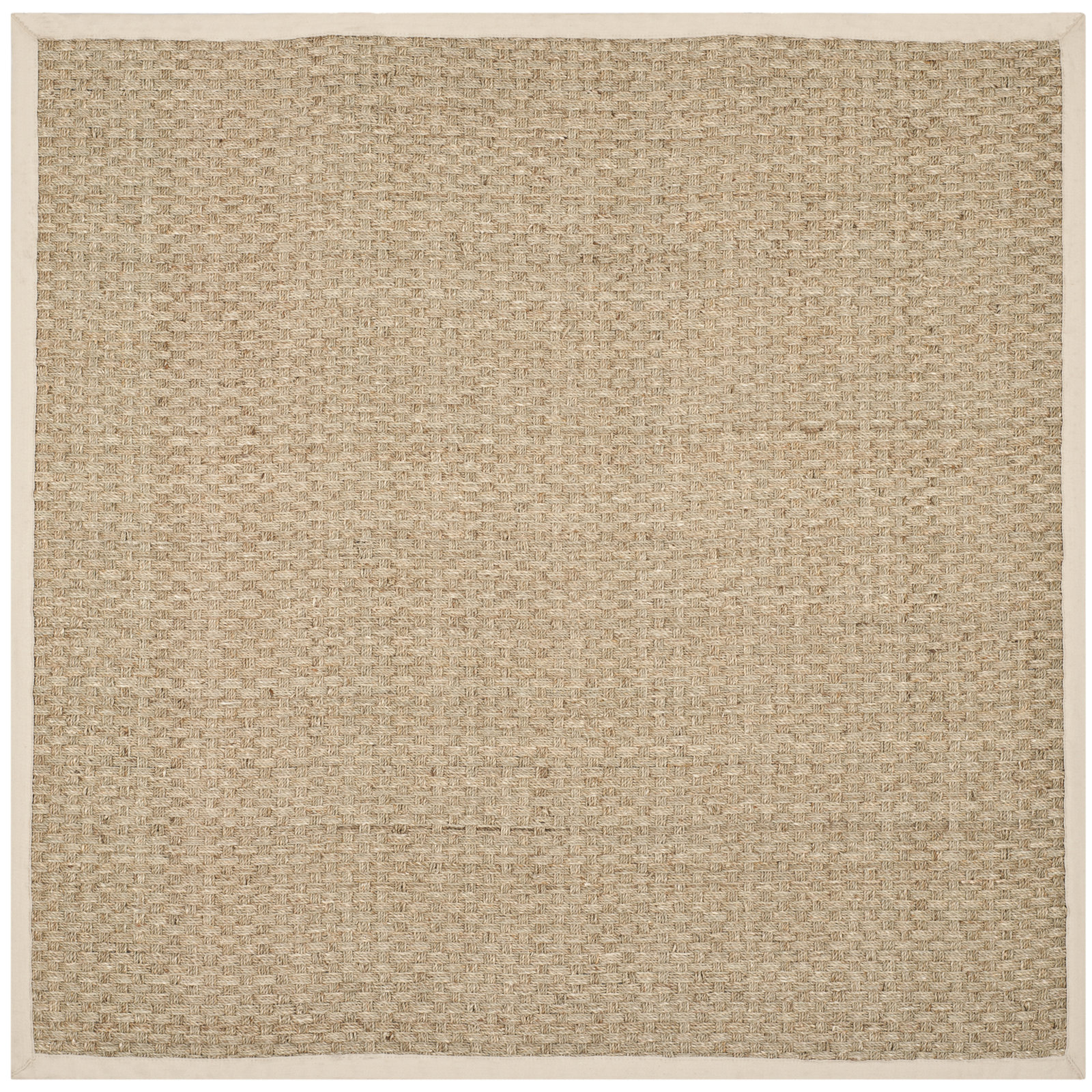 Dollard Natural/Ivory Area Rug, Square 11'