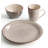 Okoboji Stoneware Dinnerware Set 12 Piece - Service for 4