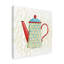 «Sweet Teapot VI» par Grace Popp, reproduction sur toile-228790080
