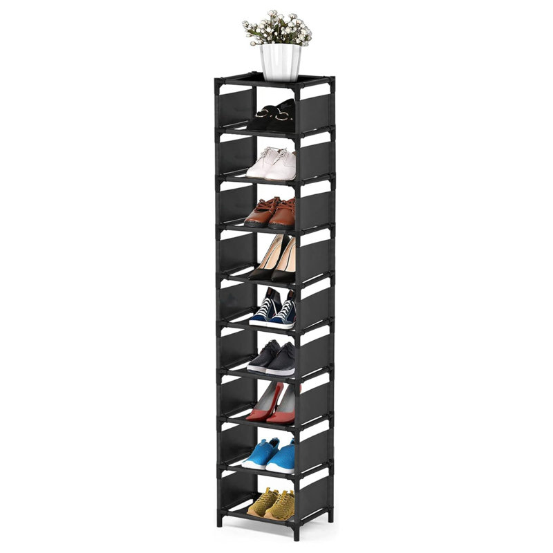10 Pair Shoe Rack