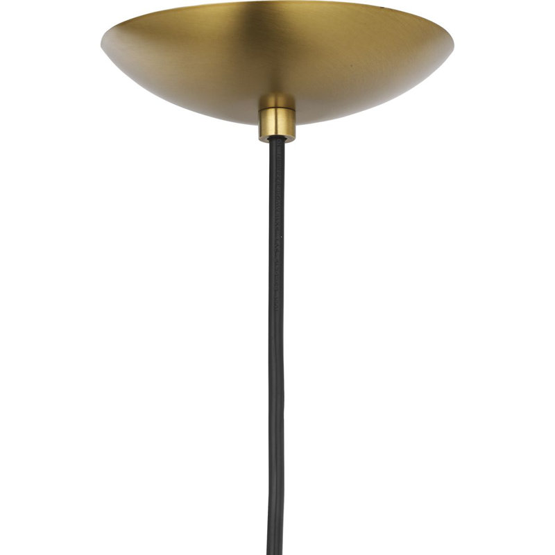 Chris 1 - Light LED Single Pendant, Brushed Bronze, 13.5" H x 11.6" W x 11.6" D