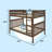 Bolles Solid Wood Bunk Bed with Built-In Ladder-1266829316-1266829317