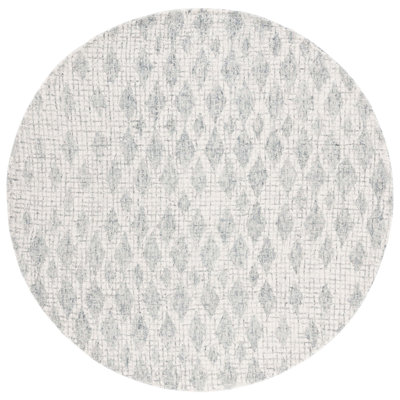 Sohanny Abstract Hand Tufted Wool, Cotton Geometric Rug