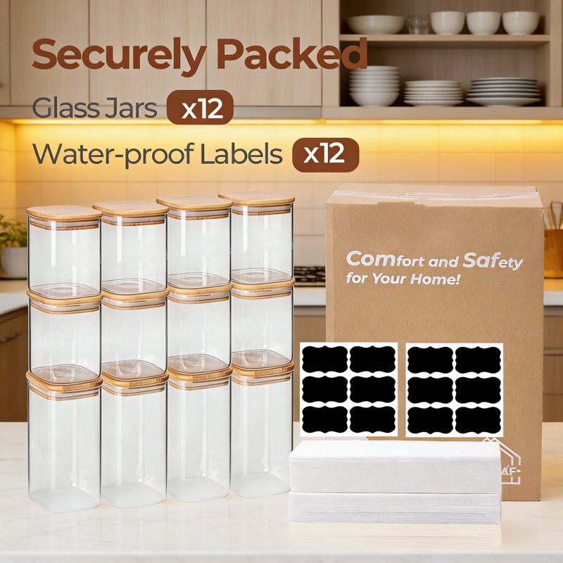 Glass Bulk Food Storage Container