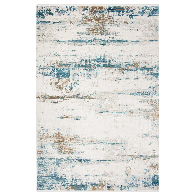 Tapis abstrait Renita 200 Performance, Rectangle 5 pi 3 po x 7 pi 6 po