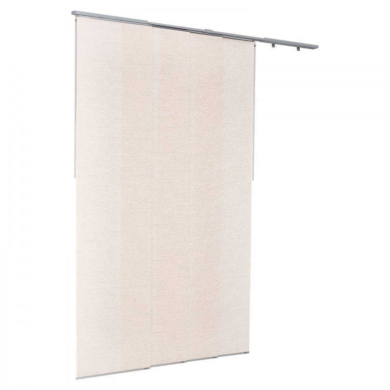 Semi Sheer Vertical Blind, Brown