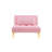 Selket Single 35.5'' Upholstered Futon Chair