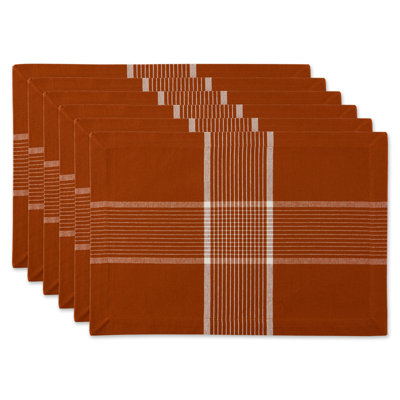 Cailean Sedona Check Placemat Set/6 