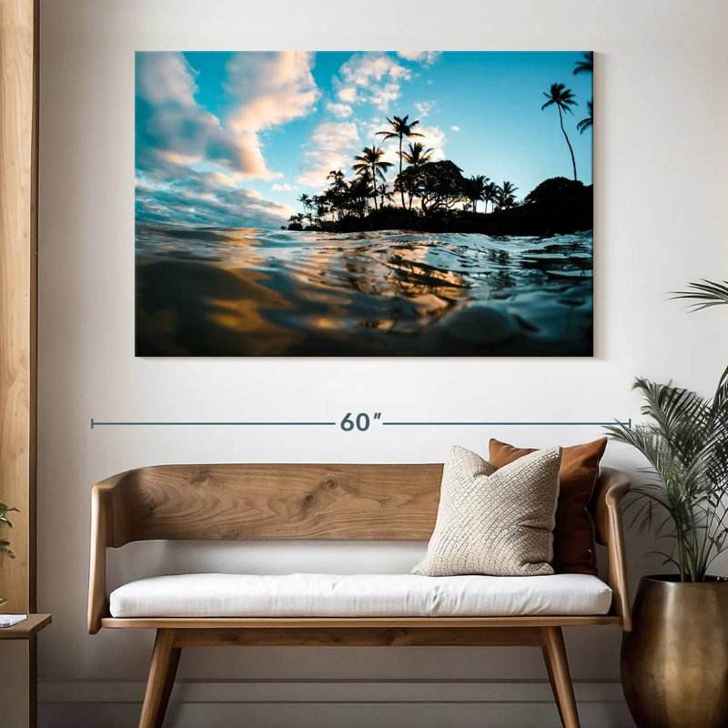 Gillard Maui, Hawaii, paysage marin, H 34 po x l 51 po