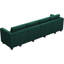 Canapé convertible en velours 4 places Buckleton-1870183890