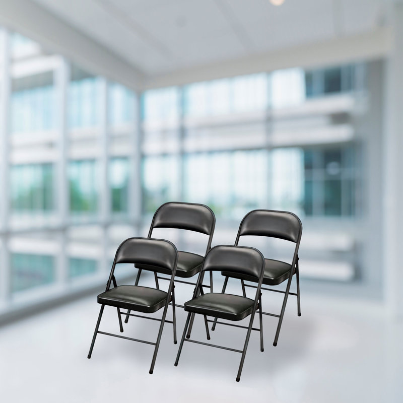 Chaise pliante d'intérieur pour l'intérieur en métal
