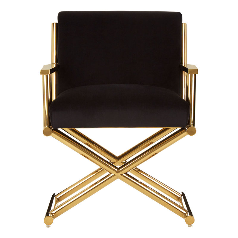 Fiskeville Velvet Armchair