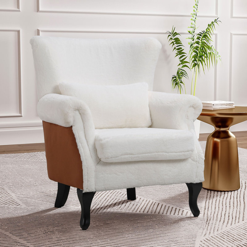 Taunton Velvet Wingback Chair