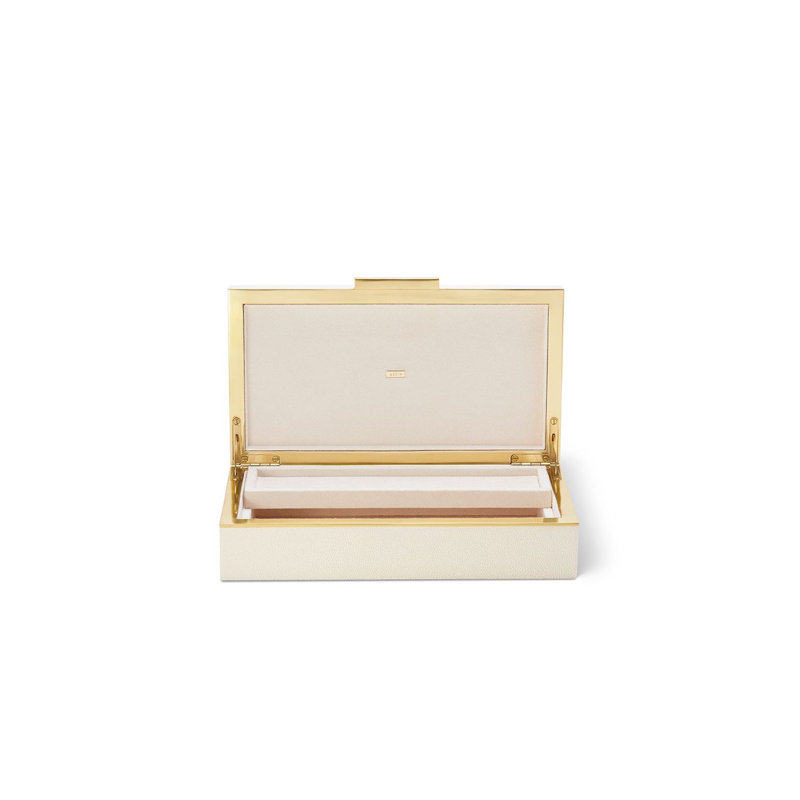 Desk Organizer, Cream