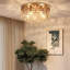 Lustre 5 lumières en cristal 15 "Glam-405298211