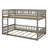 Bunk Bed With Ladder And Guardrails-117529817