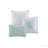 Oversized Cotton Jacquard Comforter Set Aqua Queen-127671250