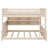 Space-Saving Bunk Bed Featuring Color-Changing Lights, Integrated Shelving & Pegboard-1587424712