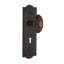 Meadows Plate with Decorative Keyhole and Victorian Door Knob-1010716523