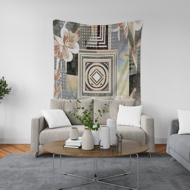 Tapisserie murale, H 88 po x l 104 po