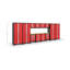Ensemble de 14 armoires de rangement Bold Series H 77 po x l 216 po x P 18 po-33399339-33399341