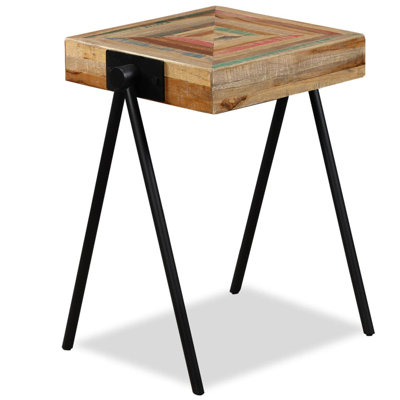 Side Table Solid Reclaimed Teak