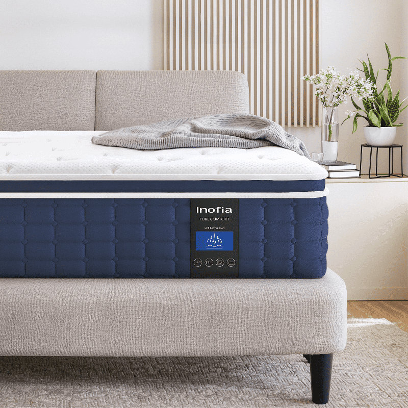 Aire Collection Inofia Pocket Sprung Mattress, Small Double (4' )