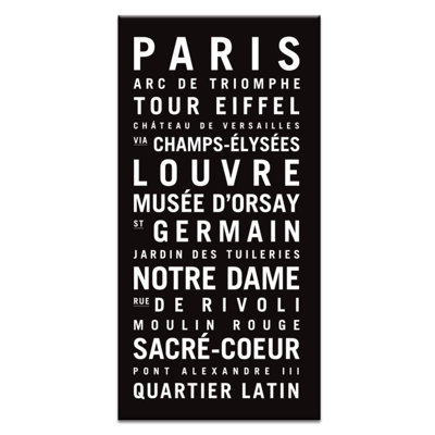 Tram Scrolls - Print on Canvas