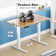 Koree Adjustable Metal Base Standing Desk