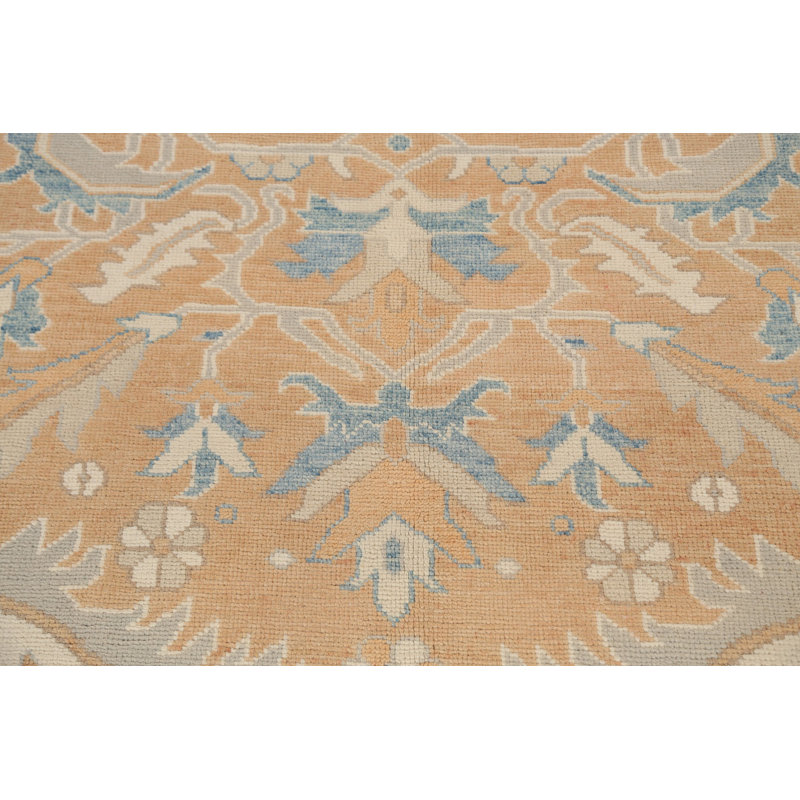 One-of-a-Kind 8'4" X 10'9" New Age Wool Area Rug in