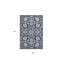 Tapis bleu et ivoire Austina-364380307