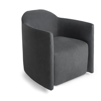 À propos de Fauteuil club pivotant en cuir Face