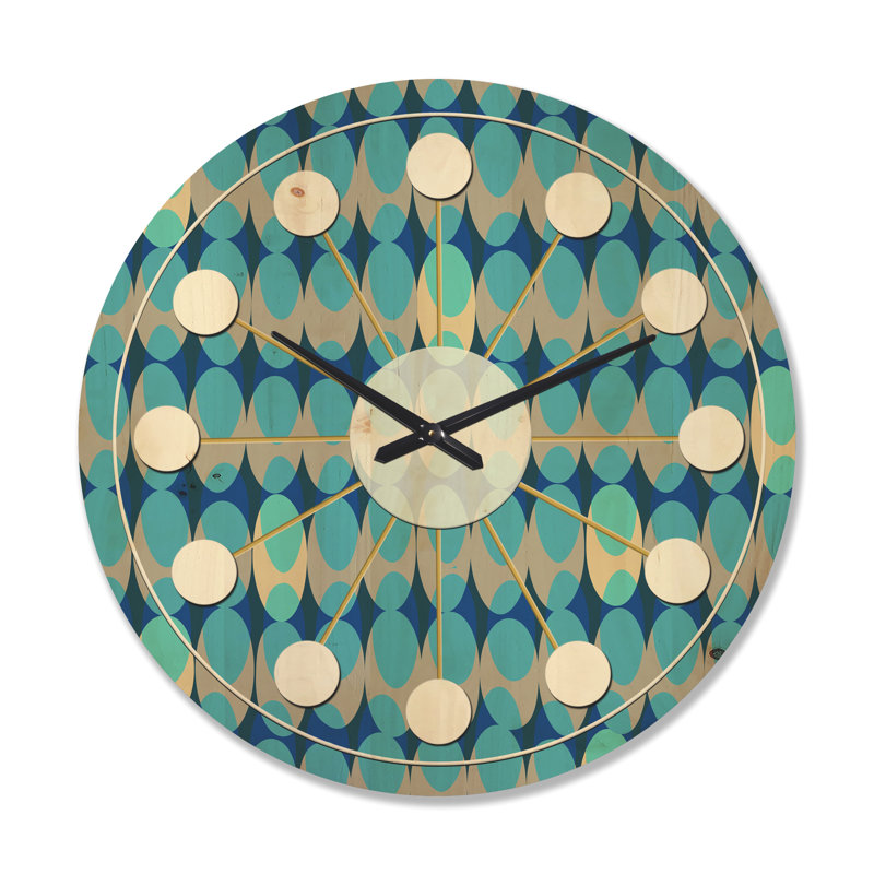 Horloge murale Abstract Design, Très grand