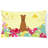 Easter Eggs Outdoor Throw Pillow