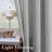 Linen Blended Textured Semi-Sheer Grommet Curtains - 37"/52" Widths Semi-Private & Light-Filtering Linen-Style Panels for Bedroom -299404357-299404347