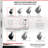 Kingpinle olefin Caster Set