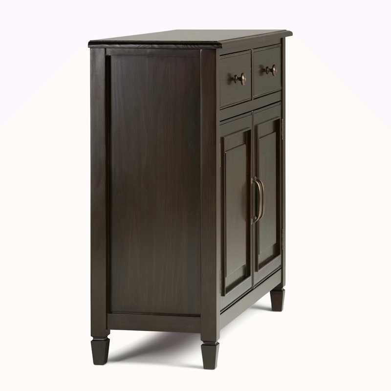 Connaught Solid Wood Entryway Storage Cabinet