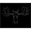 Silly Moose Print by Adam Mowery-75812716-75812715
